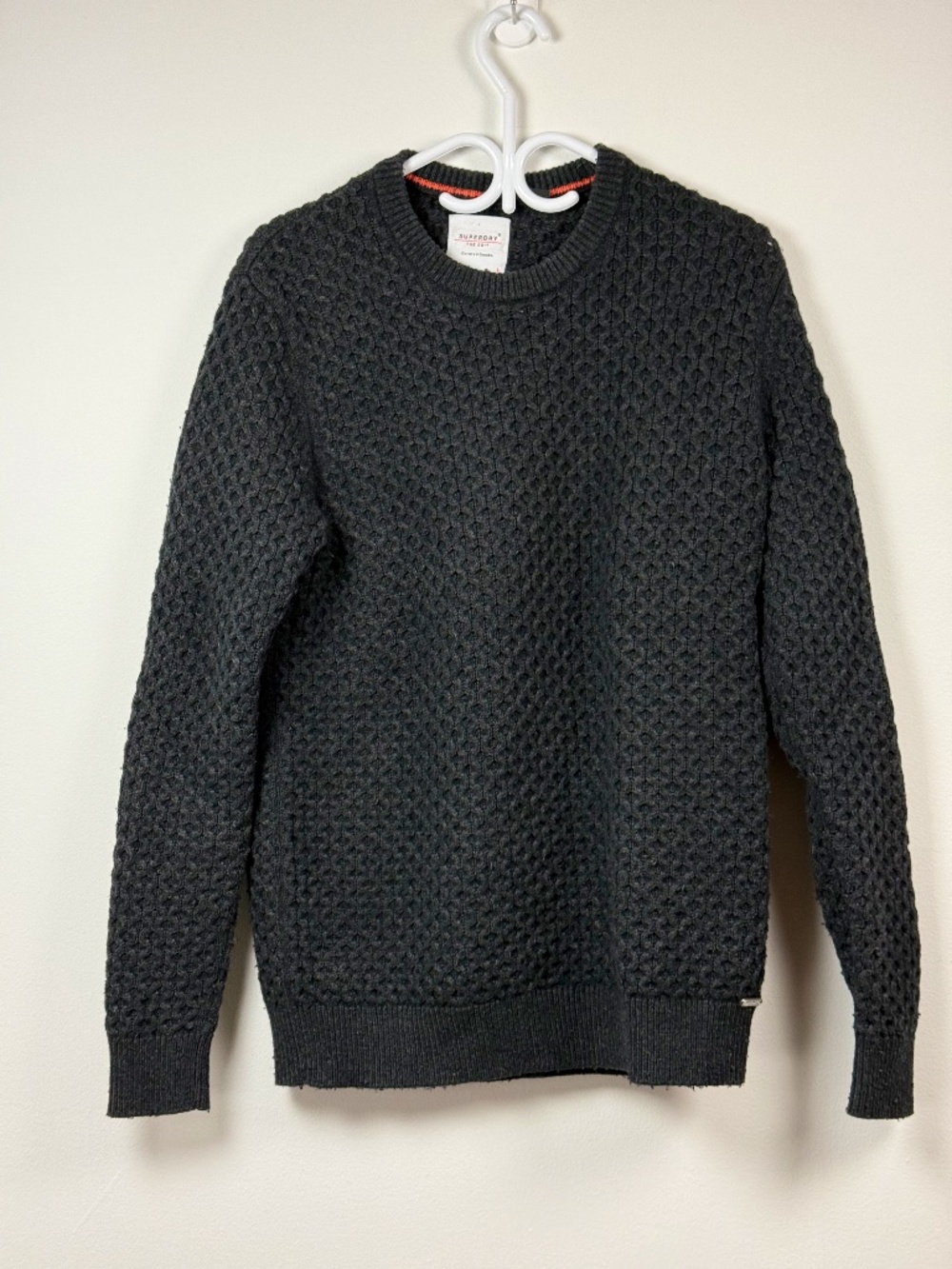 Superdy Men Lambswool sweater size Large